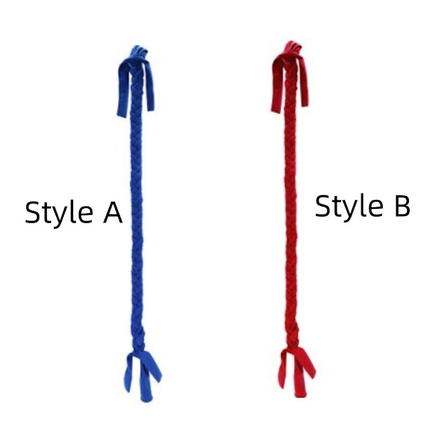 3-rørs hestehalepose Heste indflettet halepose B B B