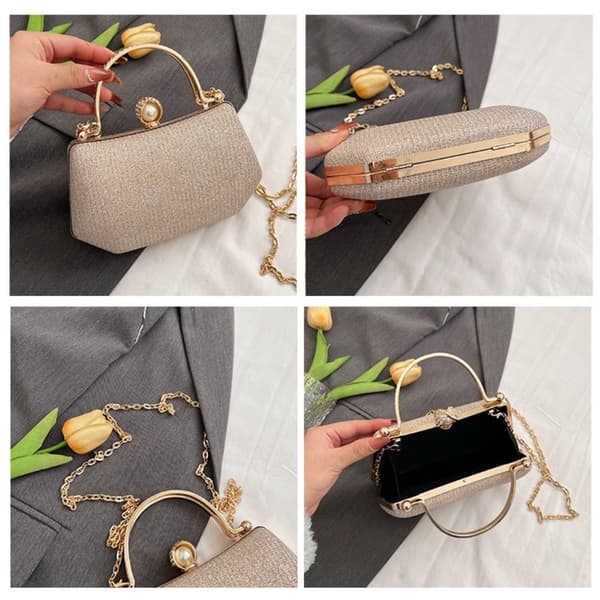 Axelväskor Aftonclutch ROSA pink