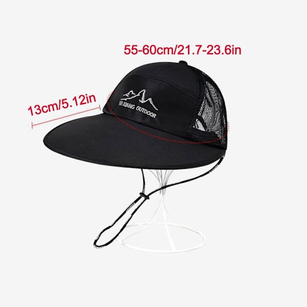 Mountain Mesh Cap Peaked Cap SORT Black