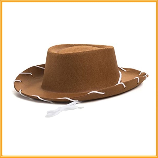 Cowboy-hattu Cowgirl-hattu RUSKEA Brown