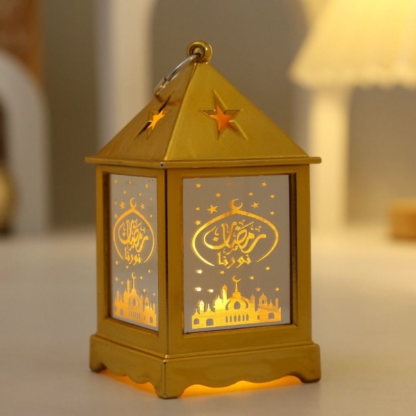 Eid Mubarak Lamp Ramadan LED-lys 4 4 4