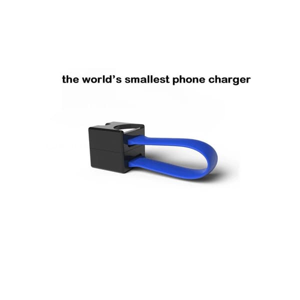 Nødtelefonoplader Drevet af 2 stk. AA-batterier SORT black