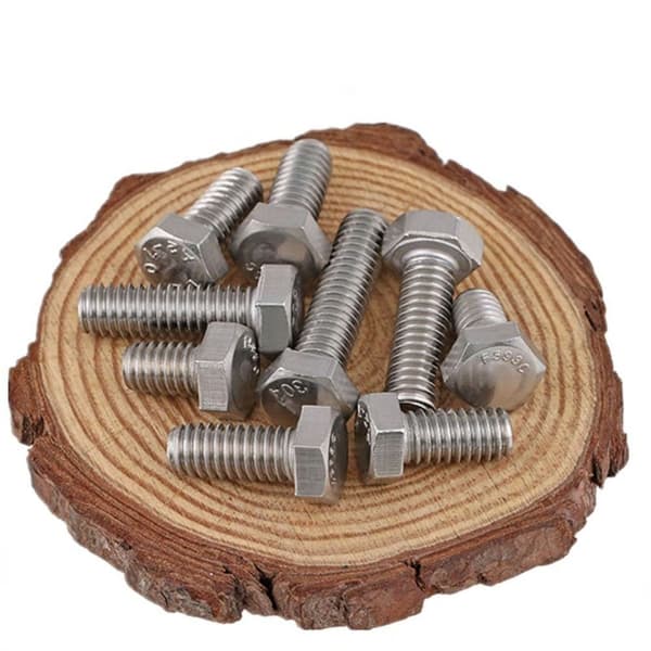 5 kpl kuusiokantapultteja, karkea kierre 5PCS