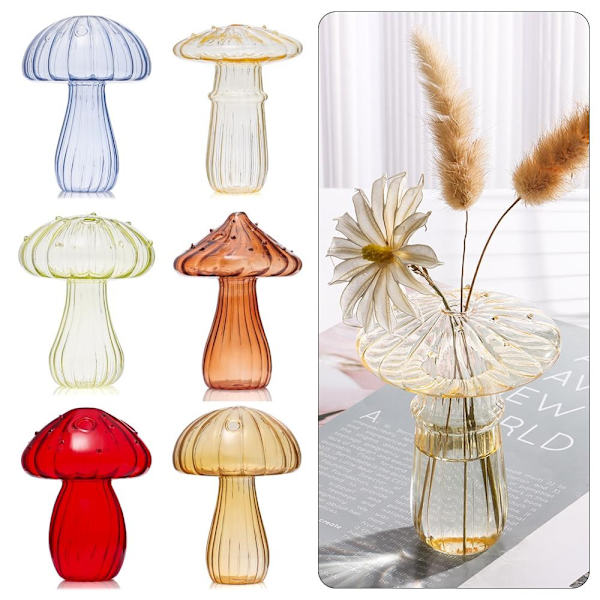Blomflaska Glasvas GUL yellow