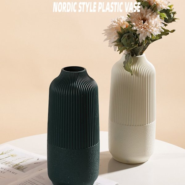 Blomvas Blomkruka VIT L White L