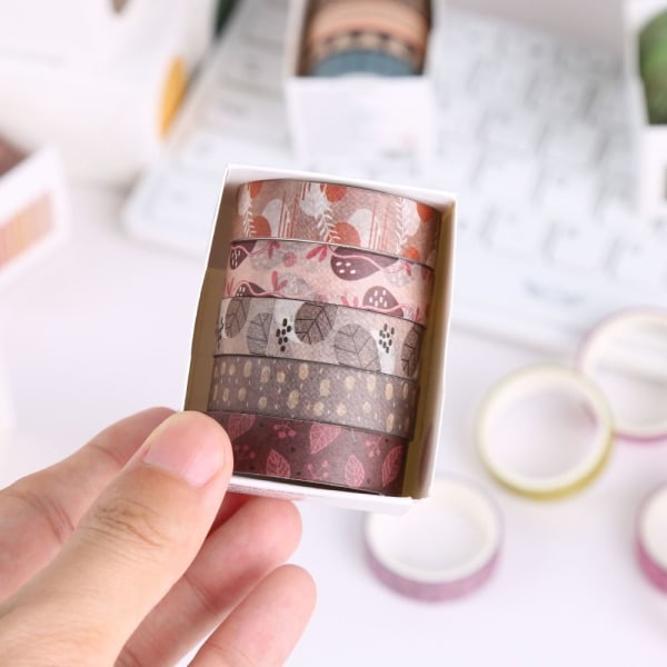 Vintage Washi Tapes Scrapbog Washi Tape Sæt 3 3 3