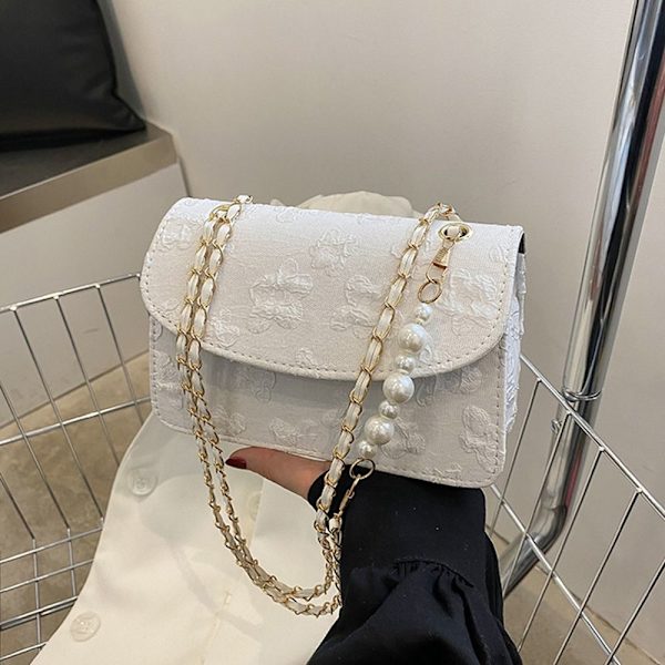 Axelremsväskor Messenger Bag VIT white