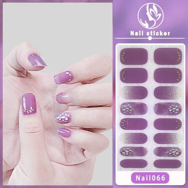 Franska Nageldekaler Nail Art Sticker 9 9 9