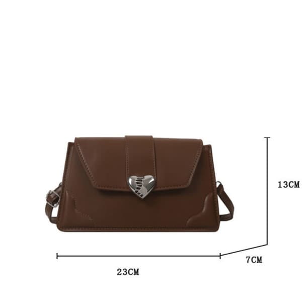 Axelväska Underarmsväska BRUN Brown