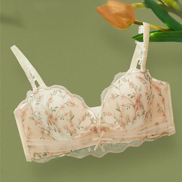 Langaton liivi Bralette PUNAINEN 38/85AB Red 38/85AB