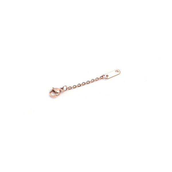 Jatkan turvaketju ruostumatonta terästä jatkoketju ROSE GOLD Rose Gold 5cm