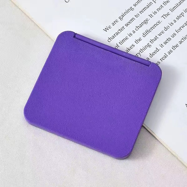 Sminkspegel Handhållen spegel LILA ENLIG FÄRG ENLIG FÄRG PURPLE SOLID COLOR-SOLID COLOR