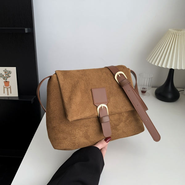 Skulderveske Underarmsveske BRUN Brown