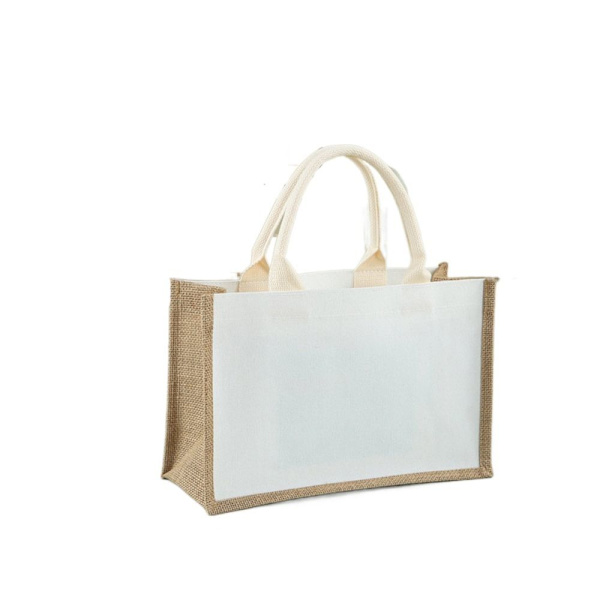 Blank Sack Tote Håndtaske WHITE L L White L-L