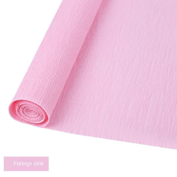 Crepepapper Blomsterinpackning Bukettpapper 5 5 5