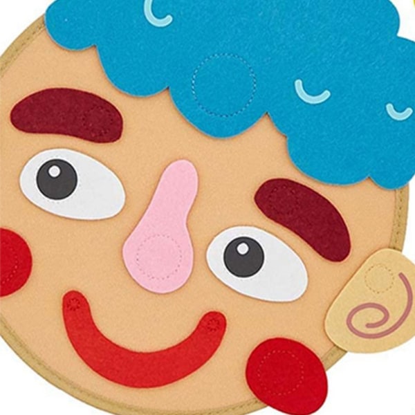 Montessori Ansiktsuttryck Spel Emotional Change Toys 2 2 2
