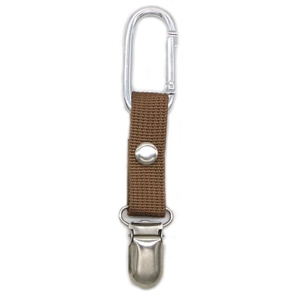 Hatteklips Andeklips Låser BRUN Brown