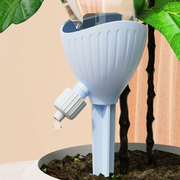 Selvvannende pigger for potteplanter HVIT white