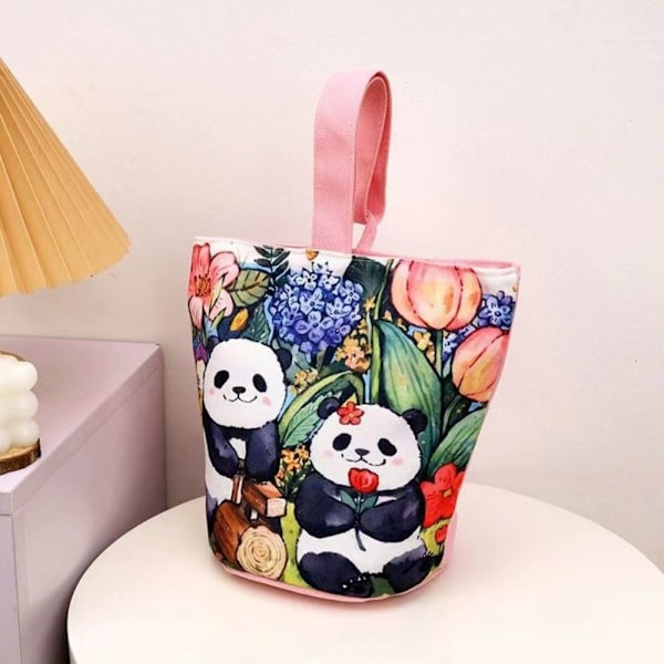 Panda Bucket Handbag Matpakke 1 1 1