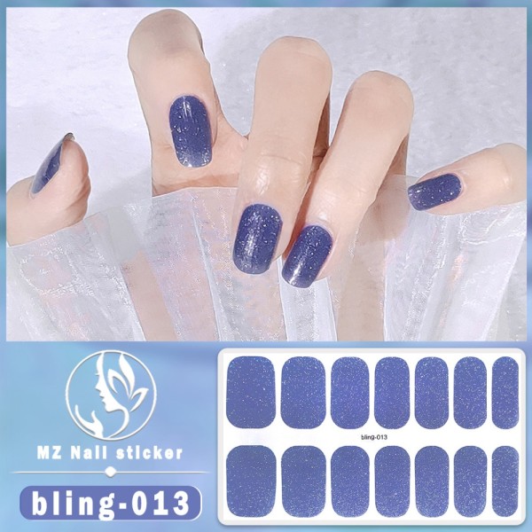 Franske neglemærkater Nail Art Sticker 3 3 3