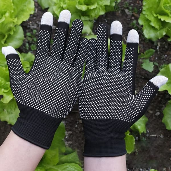 Arbejdssikkerhedshandsker Touchskærmhandske SORT black