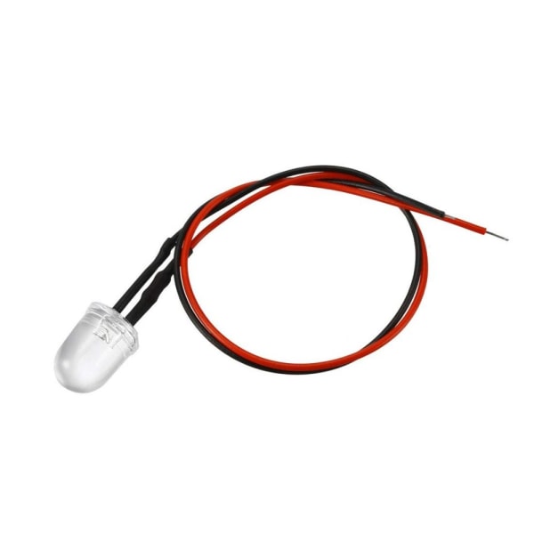 20 stk forhåndskablet LED LED-lysdioder GUL yellow
