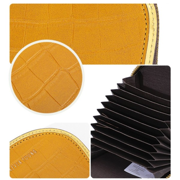 Mini Card Wallet ID-kortholder GUL yellow