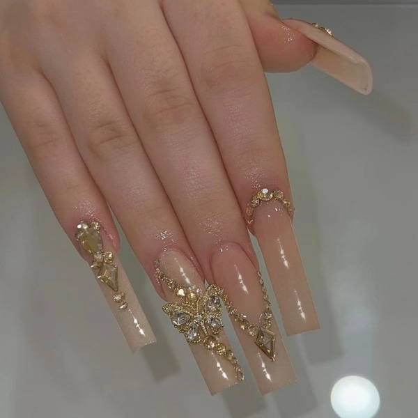 Ballerina False Nails Fake Nails 5 5 5