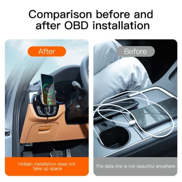 OBD-adapter Lader Billader