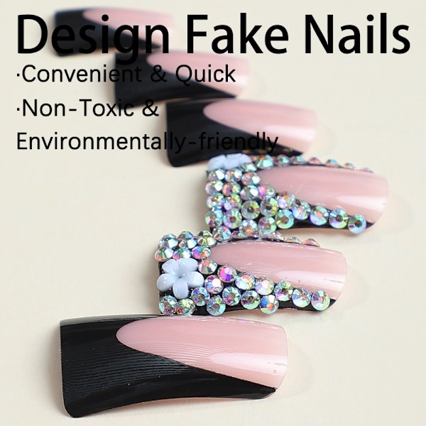 Franska Fake Nails False Nail XD-86-56 XD-86-56 XD-86-56