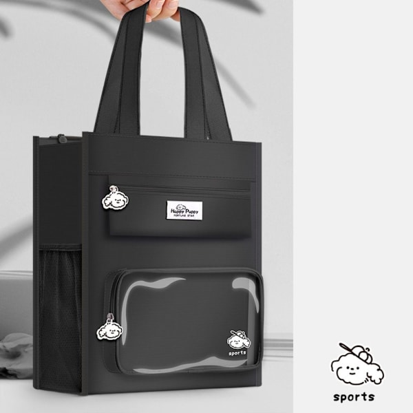 Tote Skoletaske Studerende Håndtaske 02 02 02