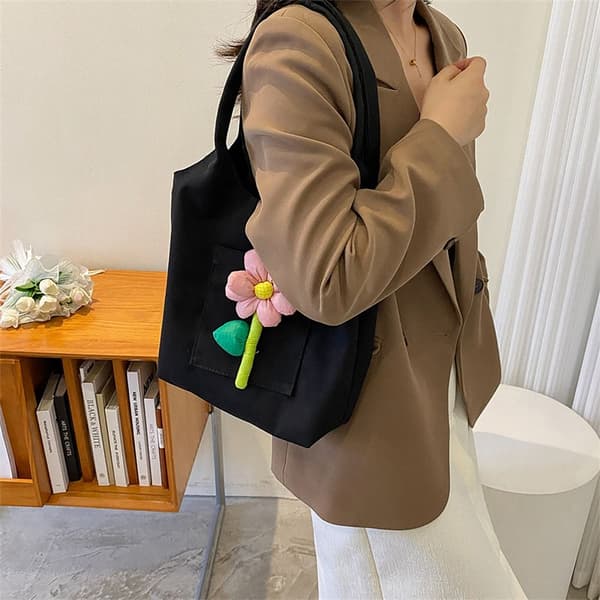 Spand Håndtasker Tote Taske SORT BLACK