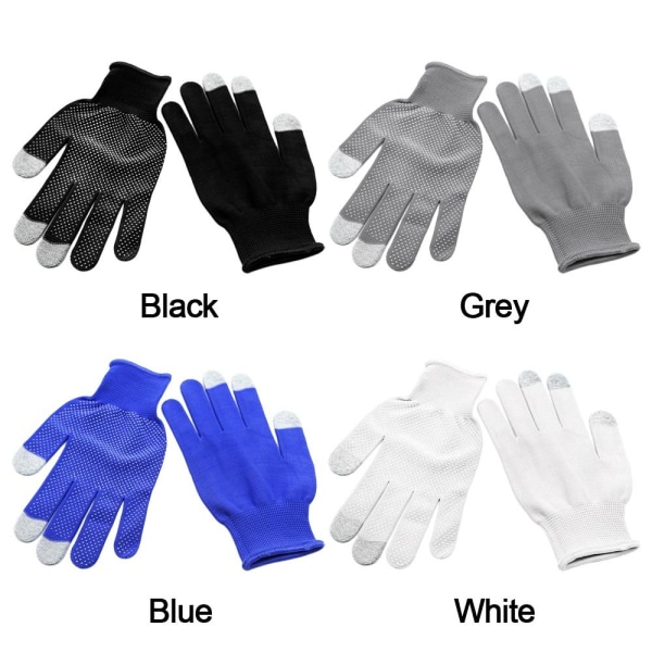 Work Safe Gloves Touch Screen Handske BLÅ blue