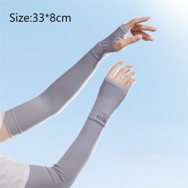 Käsivarsien suojukset Ice Silkkisuojat GRAY grey