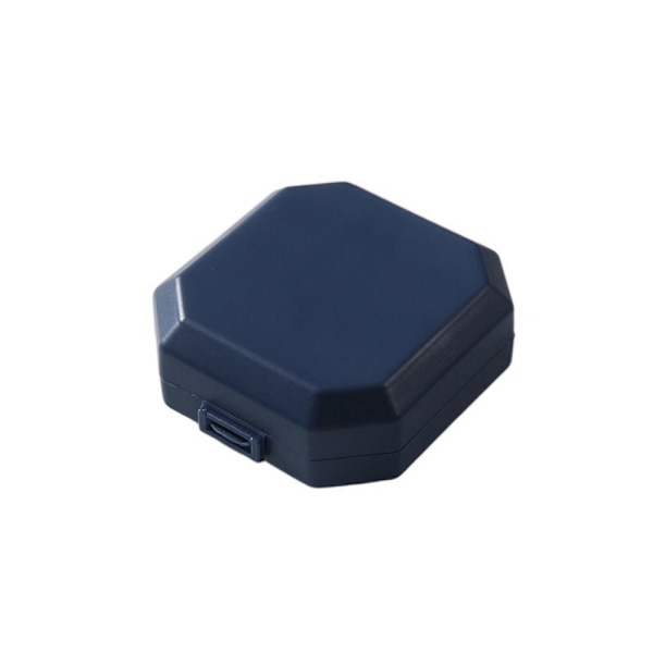 Pillfodral 6 Grids Pill Splitters BLÅ Blue