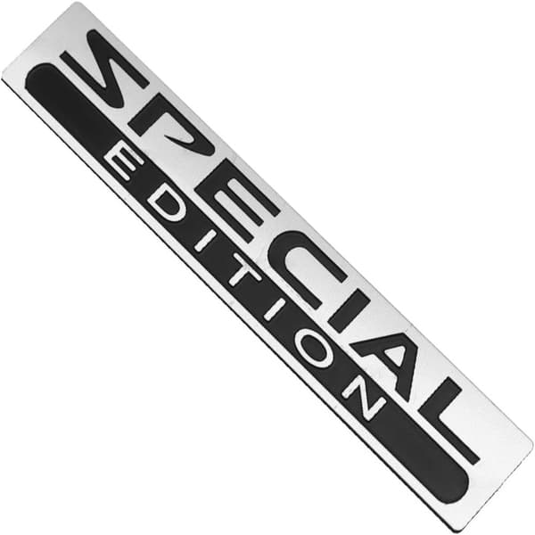 2 st Special/Limited Edition Emblem Edition Bilmärke 3D Bil