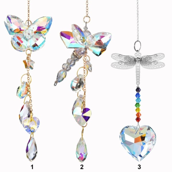 Crystal Sun Catcher Rainbow Prisms Riipus 2 2 2