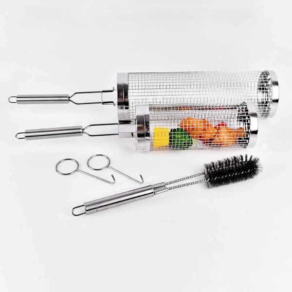 Rullende grillkurve Nesting Grillkurve 8,5X8,5X24CM 8.5x8.5x24CM