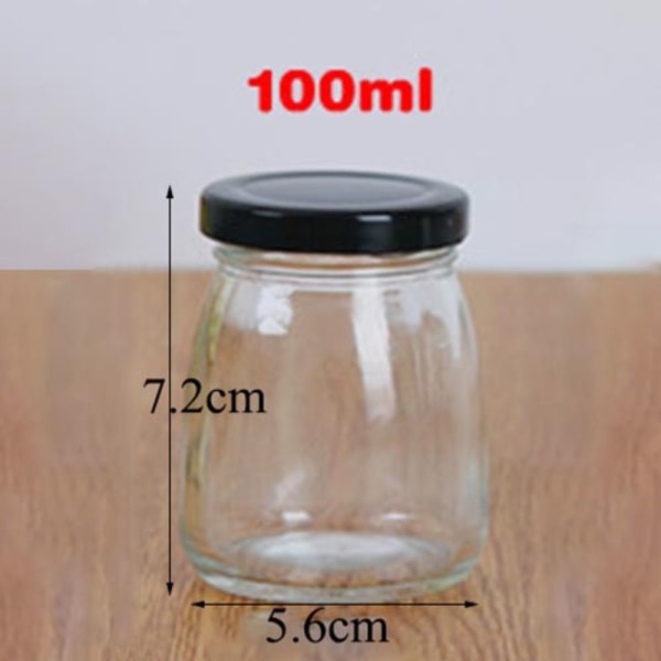 Mini Yoghurtkrukker Glaspuddingkopper 100ML 100ml