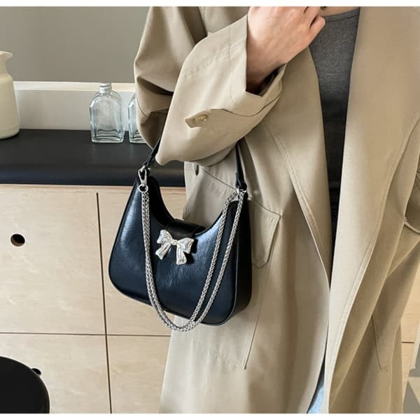 Mini taske Crossbody tasker SORT L SORT L Black L