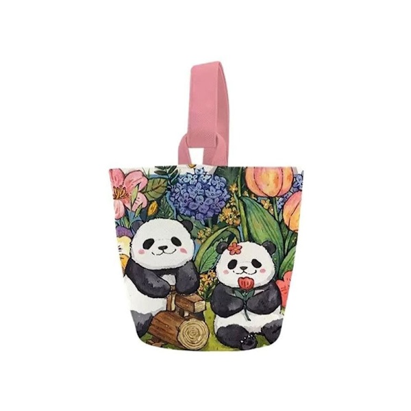 Panda Bucket Bag Lunchpåse 3 3 3
