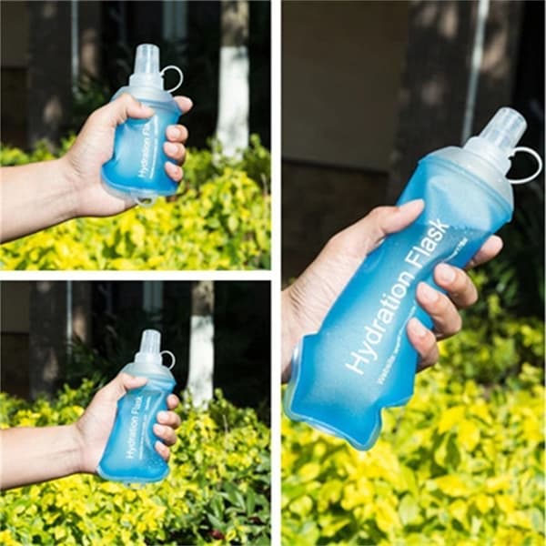 Sammenklappelig blød vandflaske 500 ml 500ML