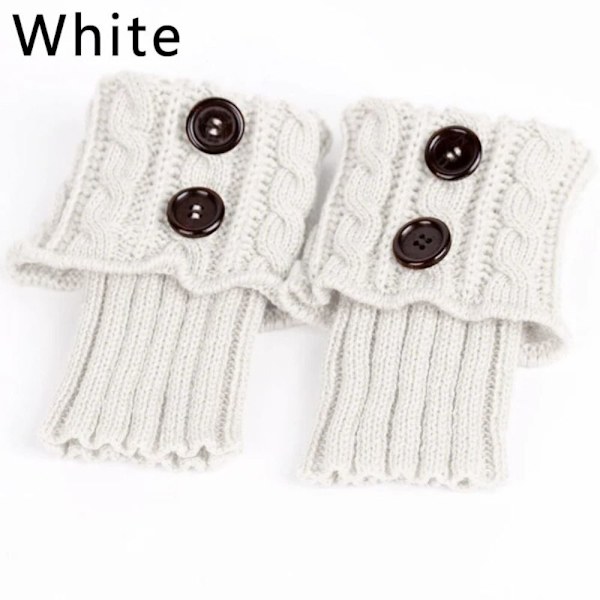 Värmare Boot Cover Boot Toppers VIT white