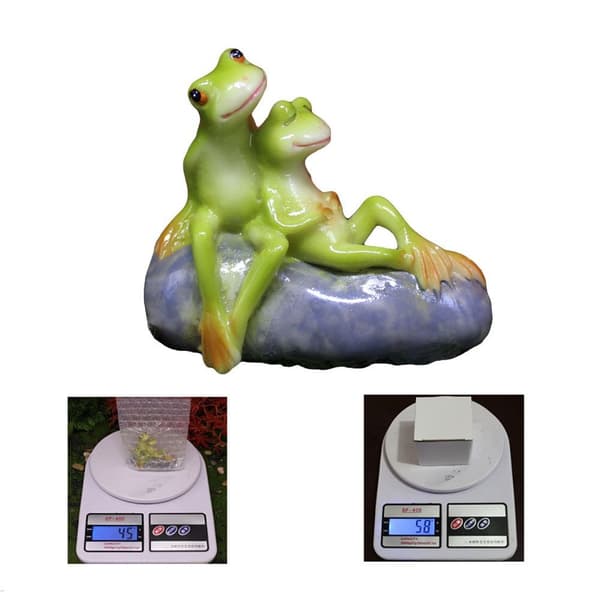 Frøstatue Frøfigur Frøskulptur