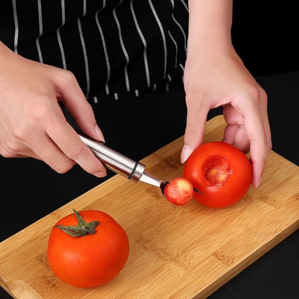 Strawberry Huller Tomat Stængel Corer Tool A A A