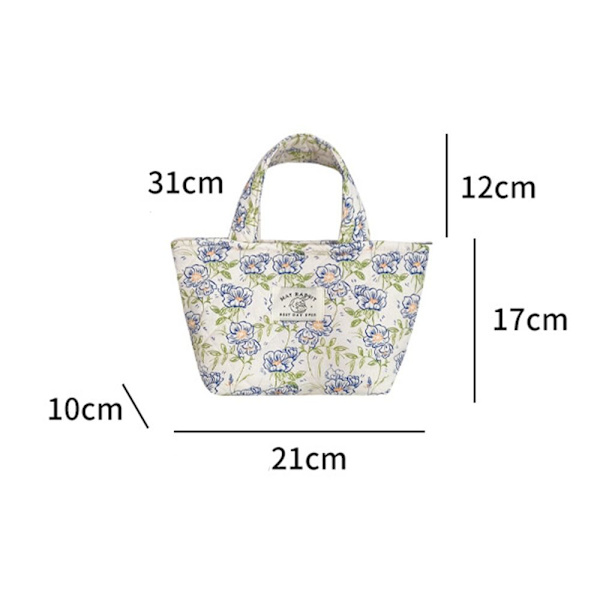 Flower Handbag Tote Bag A A A
