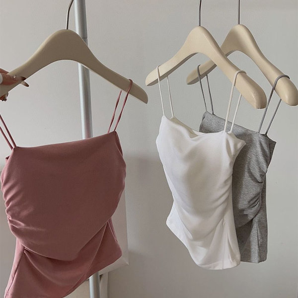 Damväst Camisole KAFFE Coffee