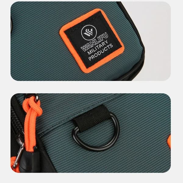 Brysttaske Messenger Taske SORT Black