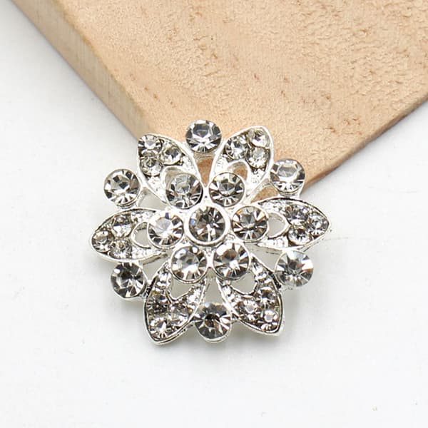 10 stk. Rhinestone-knapper, klær, sying, tilbehør, pyntesteiner