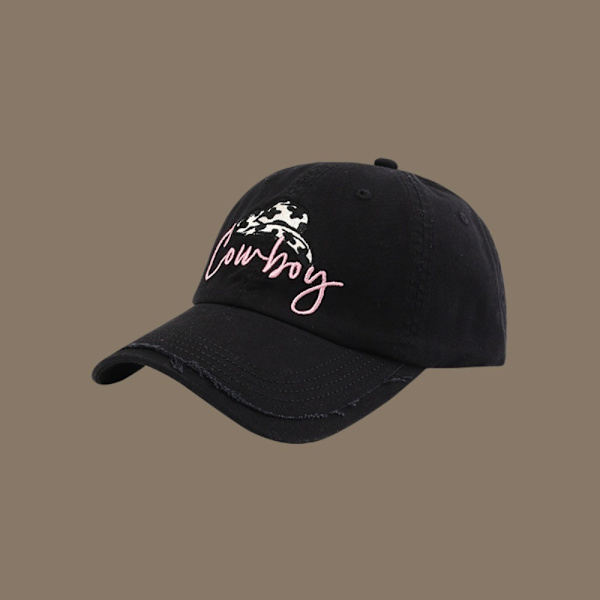 Muodikas baseball cap kirjaimella brodeerattu cap KHAKI Khaki